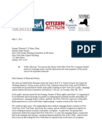 Group Letter Re May 7 Hearing