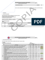 Informe de Evaluacioìn Institucional