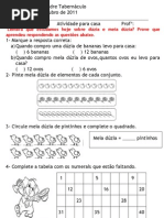 Dúzia e meia dúzia outubro