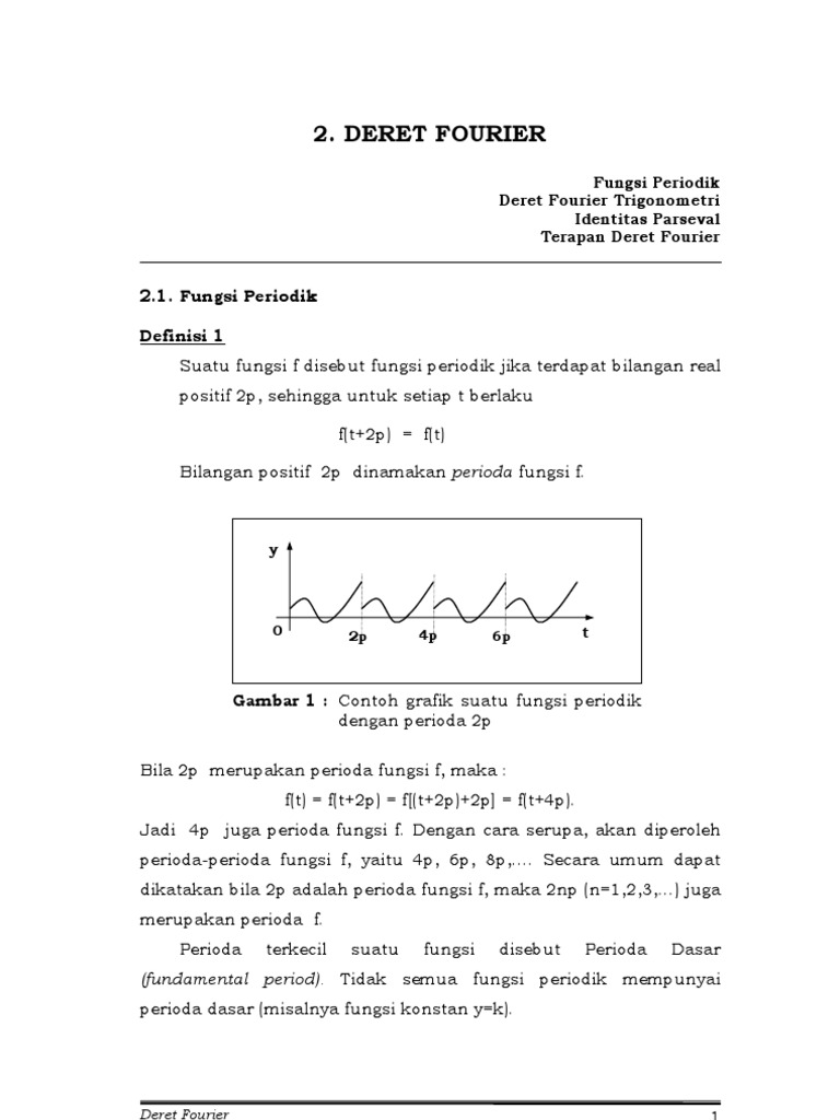 2 Deret Fourier