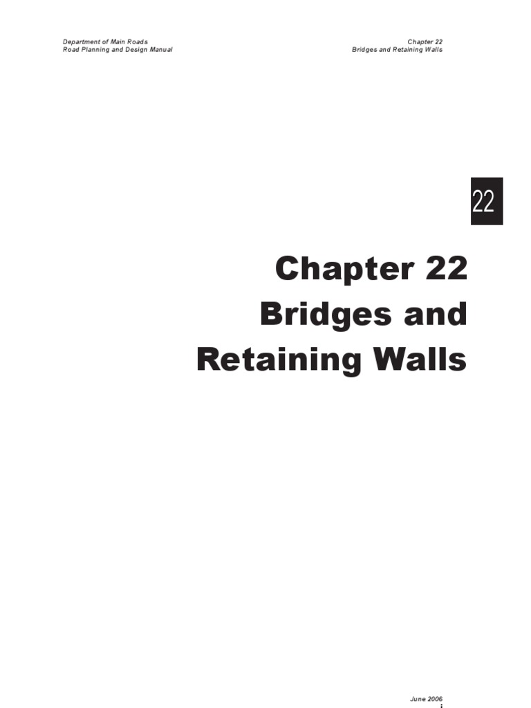 Bridge Design Guidelines Manual | PDF | Structural Load | Truss