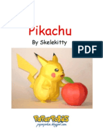 Pikachu A4 NoLines
