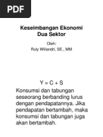 Download keseimbangan ekonomi 2 sektorpdf by Lisa Melyana SN139969683 doc pdf
