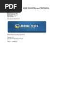 Download Checkpoint CCSE R75 ActualTests156-31575v20120601byvid by Paul Anthony Morse SN139972349 doc pdf