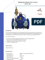 Pressure Reducing Valve