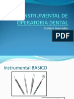 Instrumental de Operatoria Dental