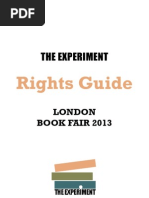 Download The Experiment London Book Fair 2013 Rights Guide by The Experiment SN139996341 doc pdf