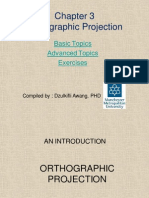 Ortographic - Auxiliary View