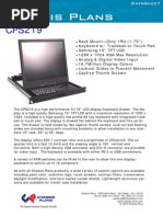 Download Rackmount 19-inch LCD Keyboard - Chassis Plans CPS219 by Rackmount LCD SN14001252 doc pdf