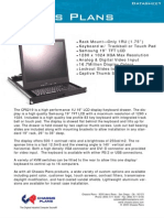 Rackmount 19-inch LCD Keyboard - Chassis Plans CPS219