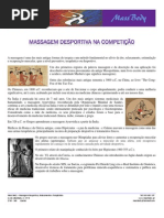 Massagem Desportiva na Competição