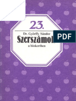 Biofüzetek 23 - Győrffy Sándor - Szerszámok A Biokertben