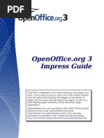 OpenOffice Impress Presentation Software