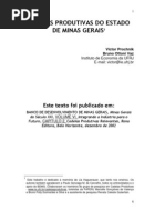 Cadeias Produtivas Do Estado de Minas Gerais