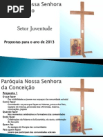 Peregrinação da Cruz JMJ_Paróquia Nossa Senhora da Conceição