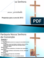 Peregrinação da Cruz JMJ_Paróquia Nossa Senhora da Conceição
