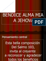 Bendice Alma Mia 9-12-05