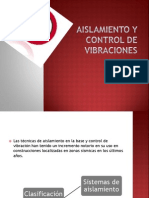 Aislamiento y Control de Vibraciones