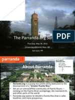 Parranda Sponsporship Package