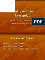 Analog Modules