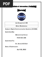 Download Delta Modulation in MATLAB by Muhammad Imran SN140055322 doc pdf