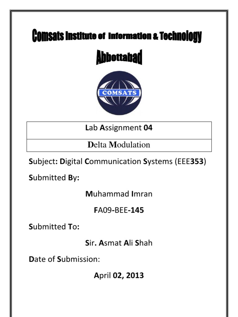 Delta Modulation in MATLAB | PDF | Computer Engineering | Semiotics