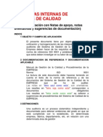 AUDITORÍAS INTERNAS DE SISTEMAS DE CALIDAD