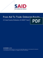 USAID, From Aid To Trade: Delivering Results, 2010, Uploaded by Richard J. Campbell