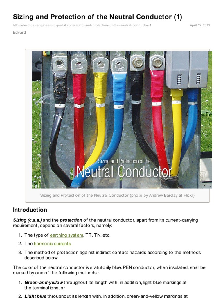 Electrical Safety The Unexpected Truth About Neutral Wire Size - umwj1by