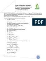 03 - Ecuación Diferencial - Homogénea