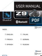 BlueAnt Z9 Manual Web Version 2.3 Optimised