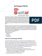 Internet Gratis Dengan Wifi Id