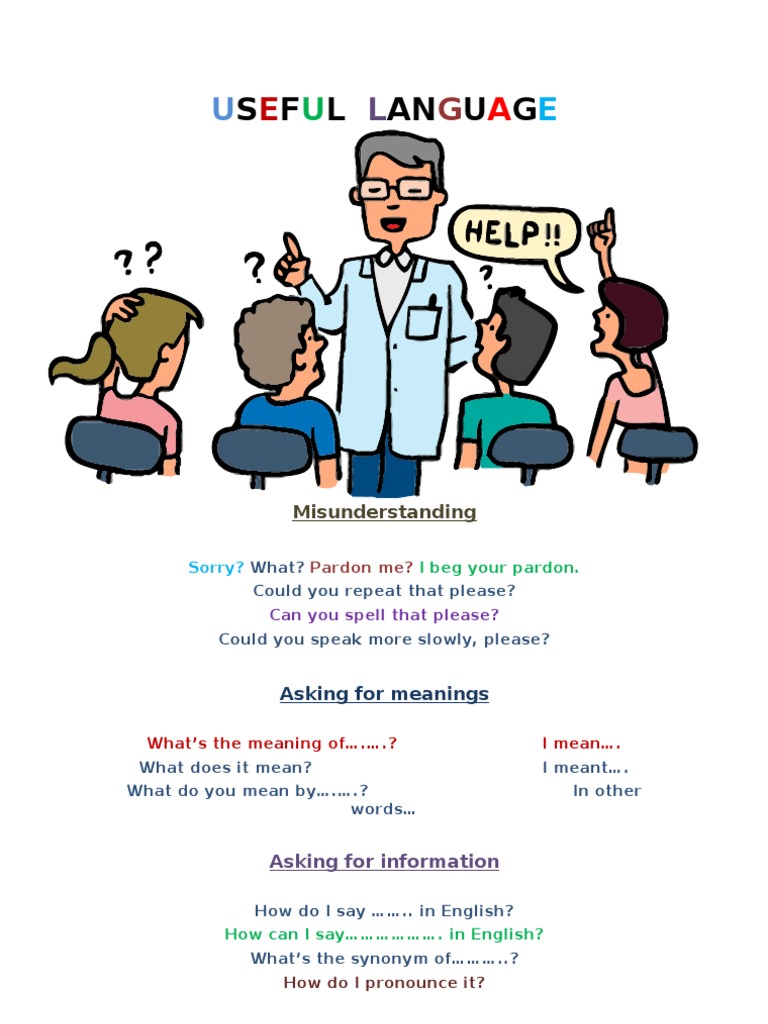 S F L AN U G: Misunderstanding | PDF