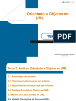 Transparencias Tema 2 Analisis Orientado A Objetos I MCU