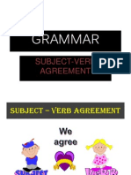 Grammar: Subject-Verb Agreement