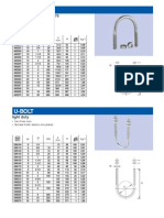 U-Bolt Din: Heavy Duty Acc. To DIN 3570