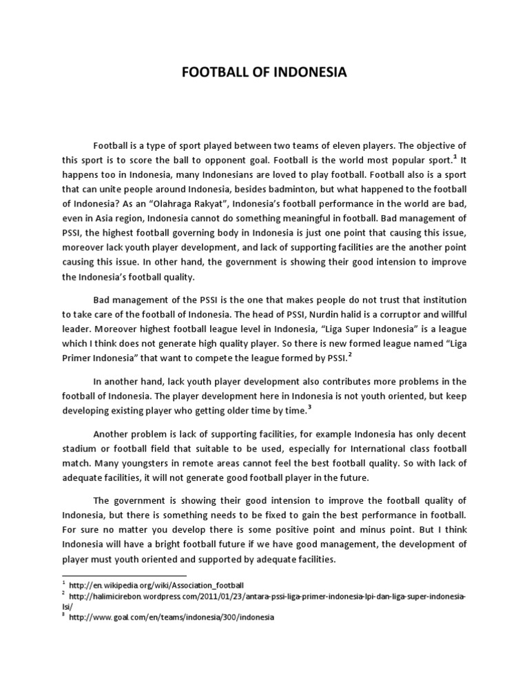 5 paragraph essay on soccer picture