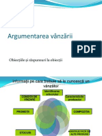 Prezentare argumentarea vanzarii