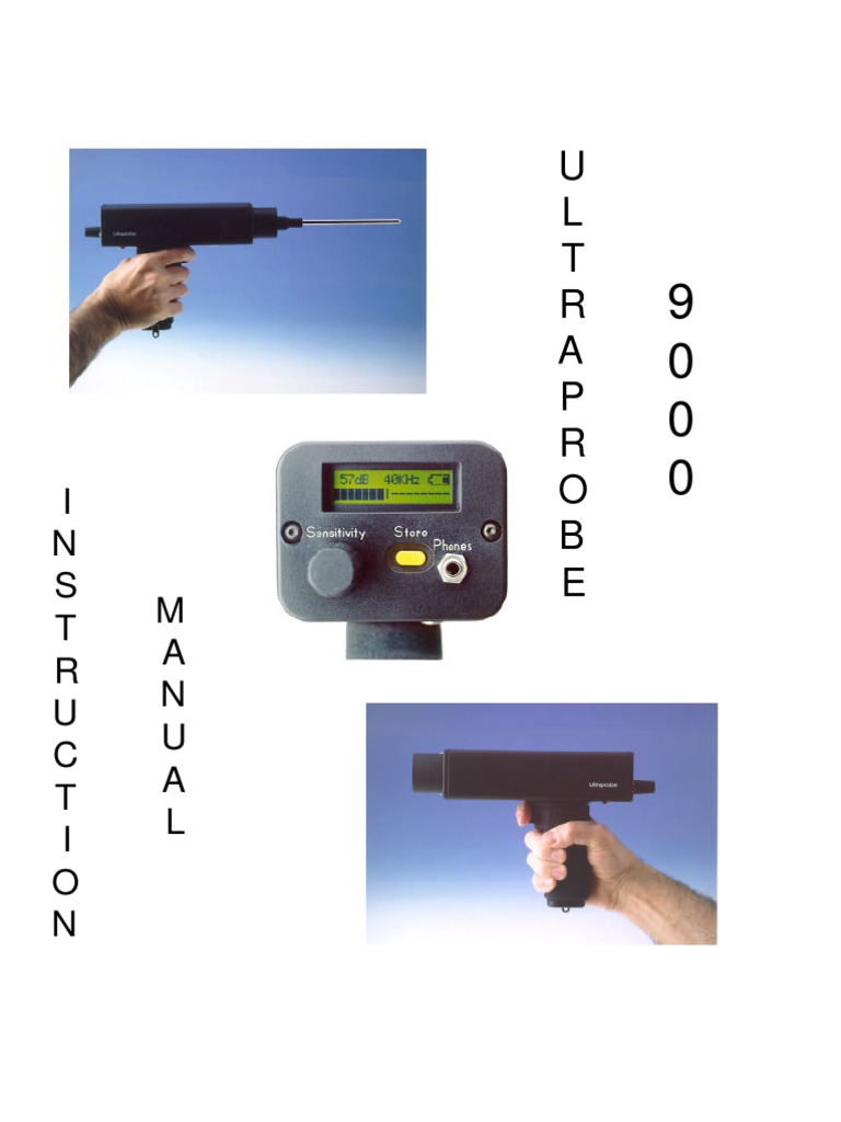 Up9000 Manual | PDF | Ultrasound | Leak