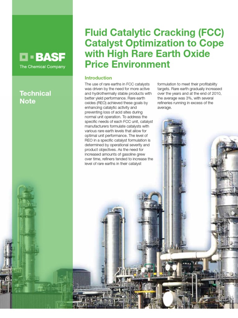 Fluid Catalytic Cracking (FCC) | PDF