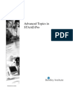 87439105 STAAD Pro Advanced Training Manual