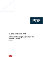 Gtz2006 en Croatia Tax Brief Report Ex Post Evaluierung