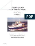 Introduction in Ship Hydromechanics -Draft Edition- J.M.J. Journée and Jakob Pinkster