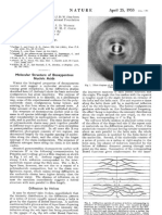 Molecular Structure of Deoxypentose Nucleic Acids Wilkins Nature 1953