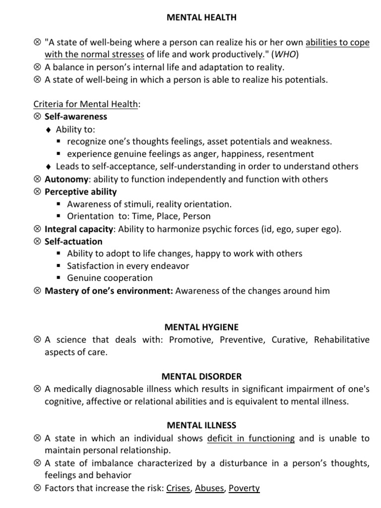 Psychiatric Nursing | PDF | Psychotherapy | Personality Disorder