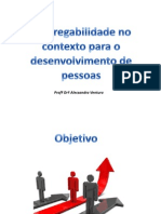 Empregabilidade No Contexto Para o Desenvolvimento de Pessoas