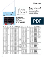 Zeger Osiguraci Za Rupe DIN 472