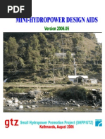 Download Manual of Mini-hydropower Design Aids by kdp_806212786 SN140151759 doc pdf