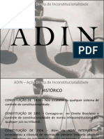 ADIN - Direito Constitucional