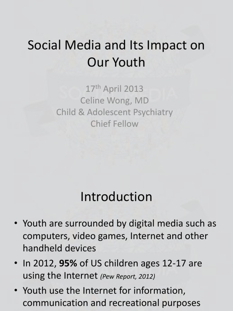 Social Media Grand Rounds | PDF | Online And Offline | Adolescence